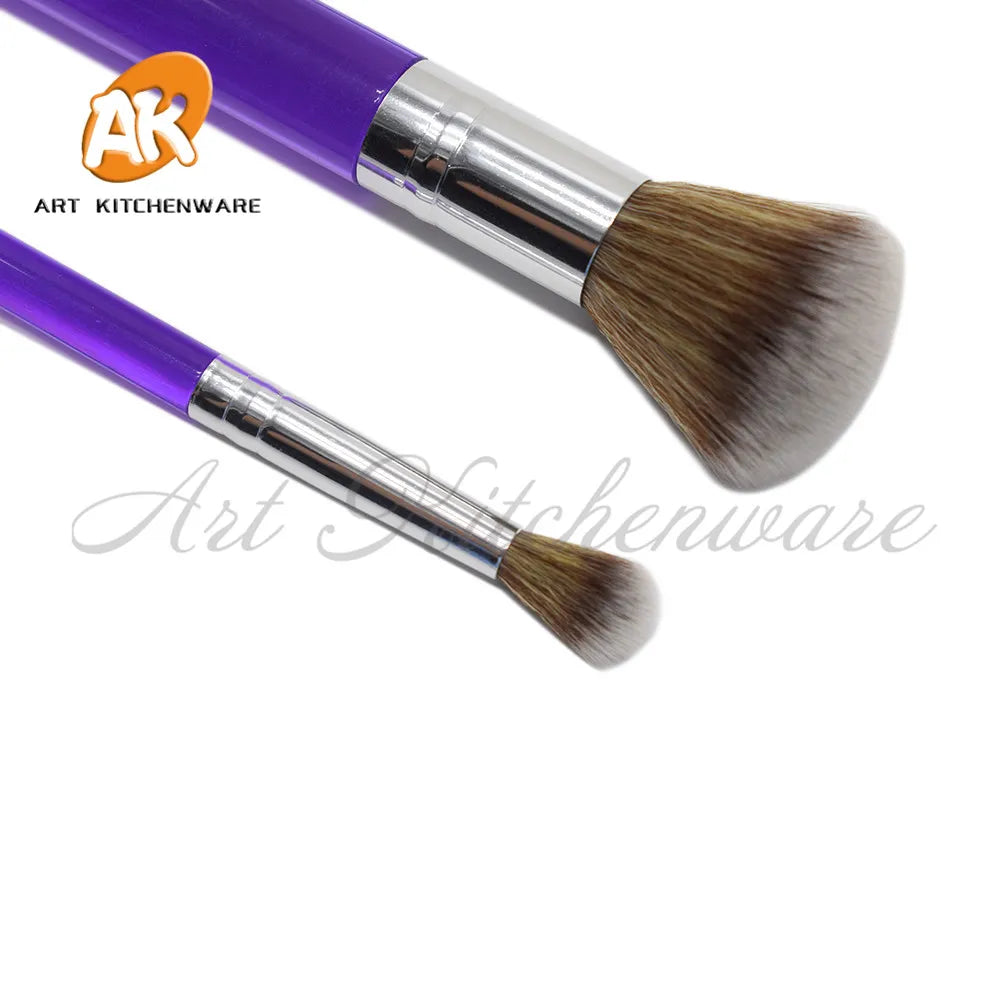 Cake Brush Set Flower Fondant Cake Decorating Pastry Tools Confectionery Tools Bakeware Modeling Tool Makeup Brush Set