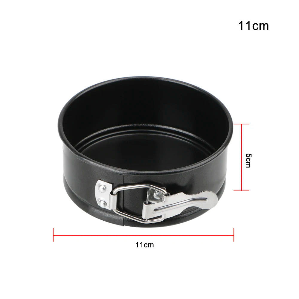 Kitchen Accessories Carbon Steel Cakes Molds Round Cake Pan Bakeware Non-Stick Metal Bake Mould Removable Bottom