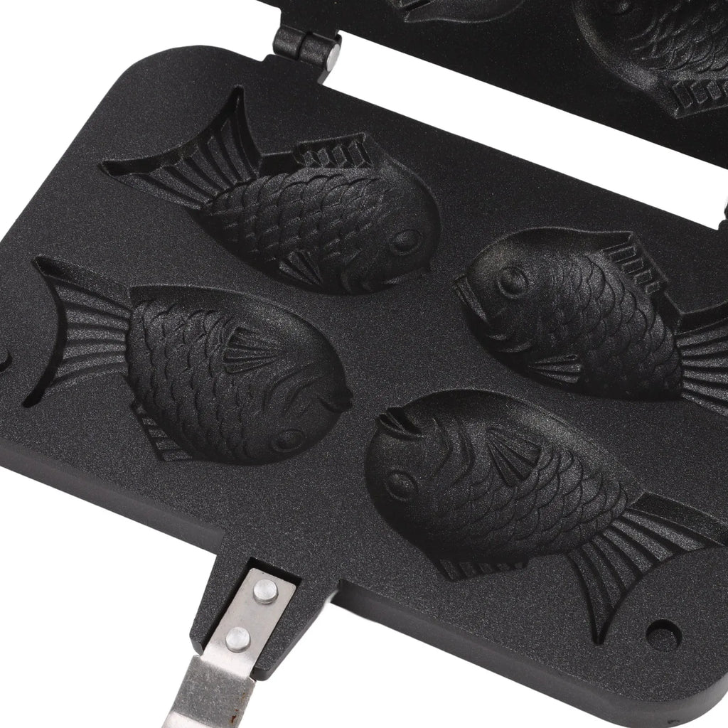 Taiyaki Cooking Bakeware Taiyaki Fish Shape Cake Maker Non Stick Taiyaki Double Baking Pan Waffle Baking Mold Taiyaki Cake Maker