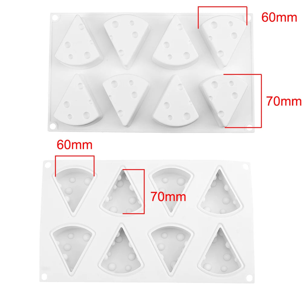 Cheese Shaped Pastry Tools Non-stick Cake Mould Kitchen Bakeware Cake Mold For Baking