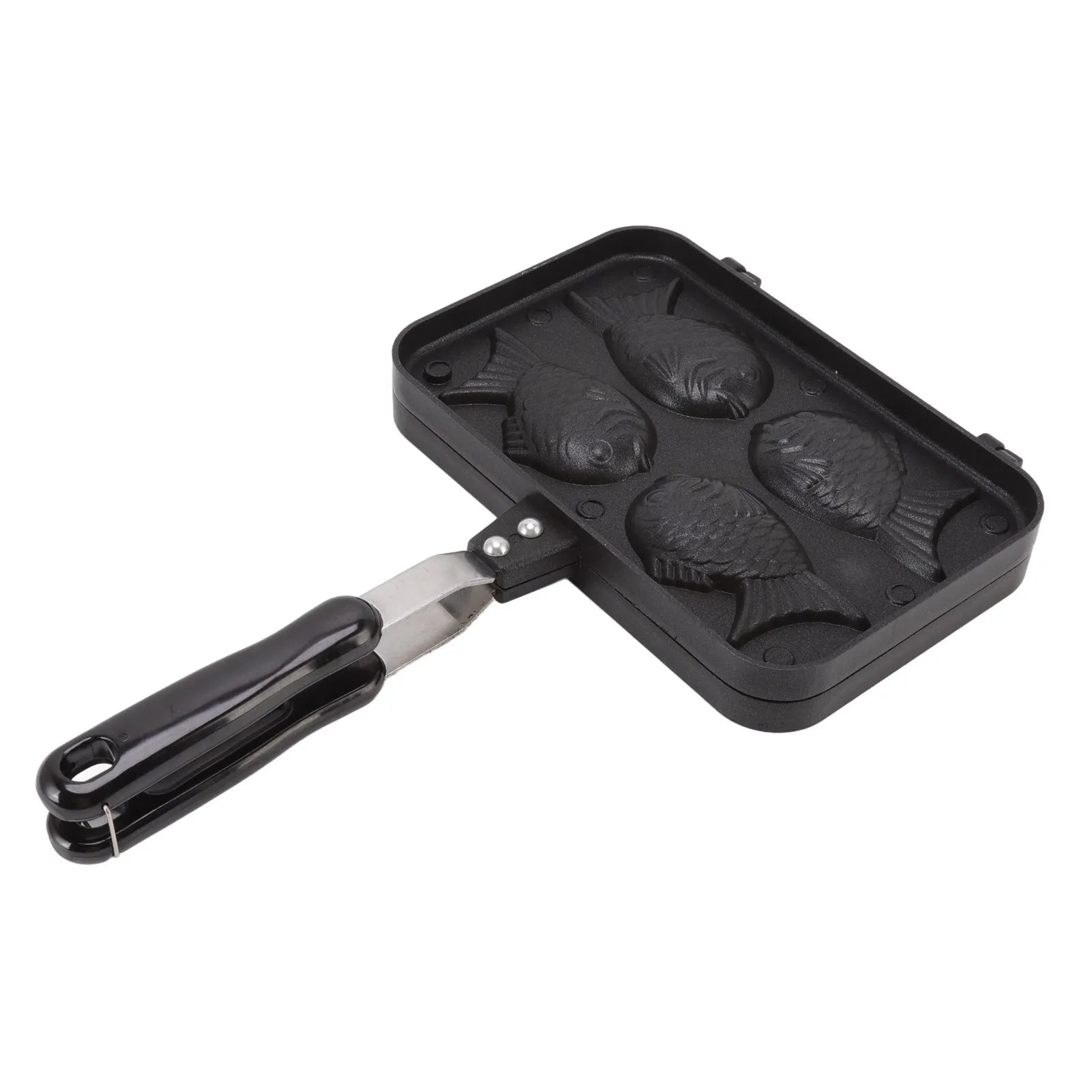 Taiyaki Cooking Bakeware Taiyaki Fish Shape Cake Maker Non Stick Taiyaki Double Baking Pan Waffle Baking Mold Taiyaki Cake Maker