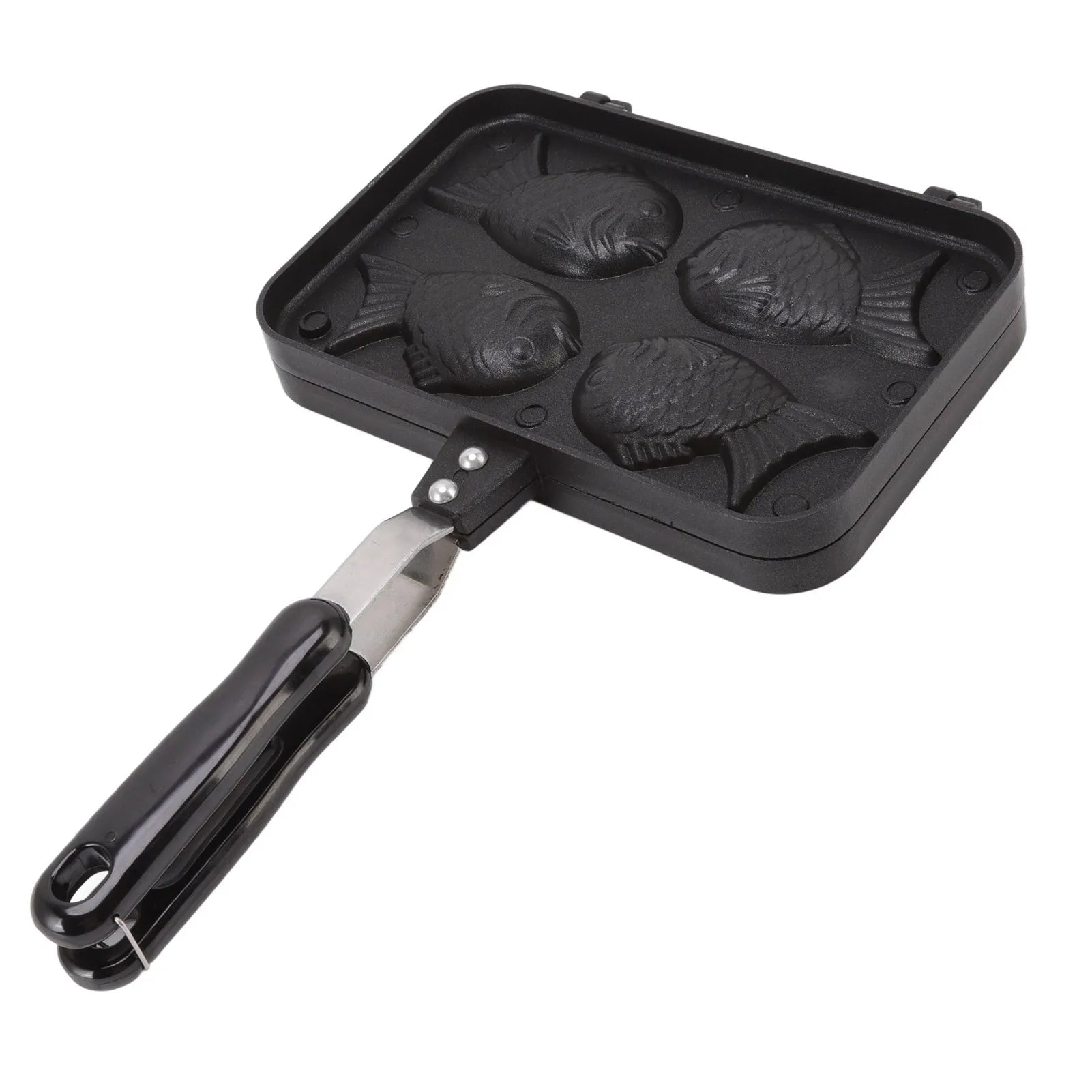 Taiyaki Cooking Bakeware Taiyaki Fish Shape Cake Maker Non Stick Taiyaki Double Baking Pan Waffle Baking Mold Taiyaki Cake Maker