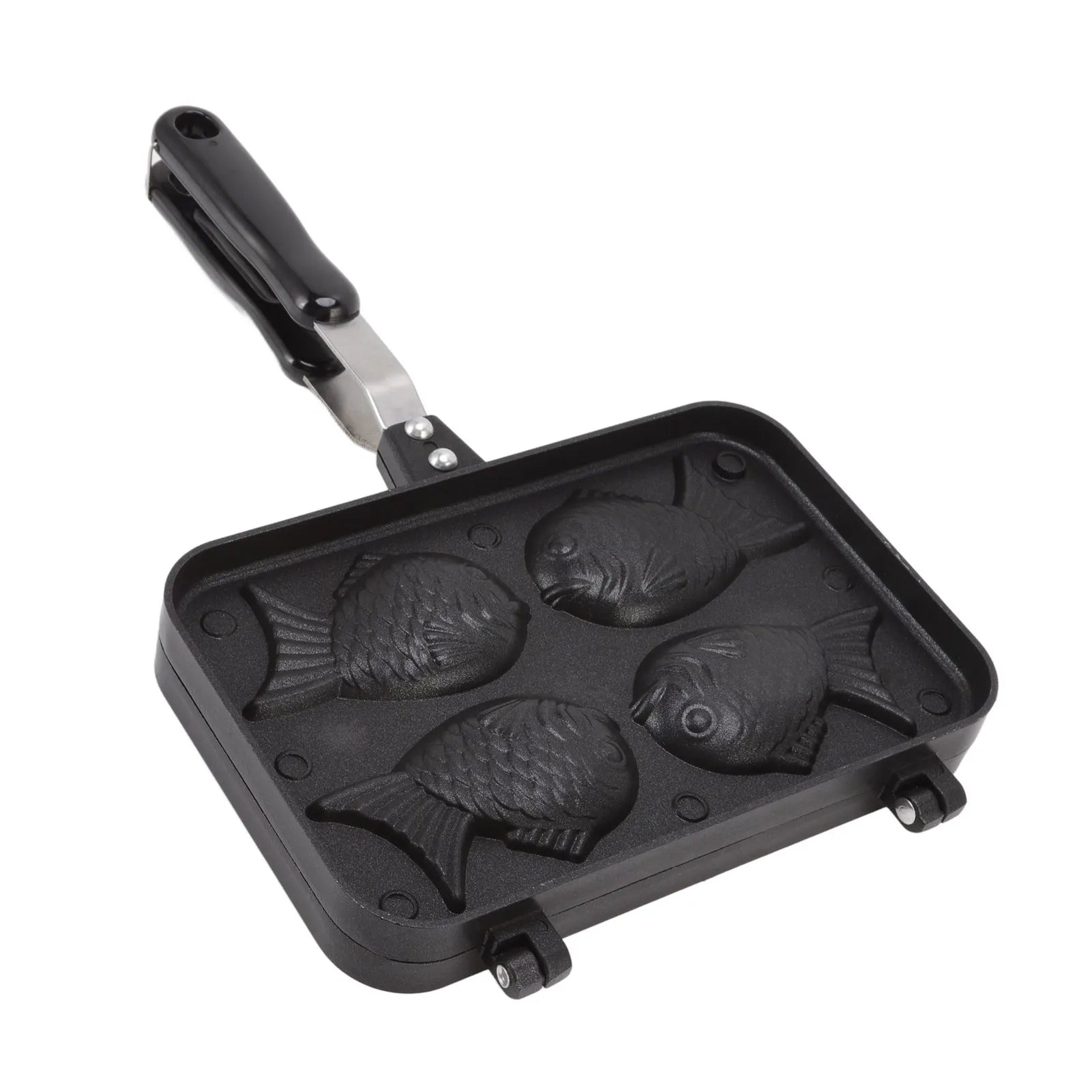 Taiyaki Cooking Bakeware Taiyaki Fish Shape Cake Maker Non Stick Taiyaki Double Baking Pan Waffle Baking Mold Taiyaki Cake Maker