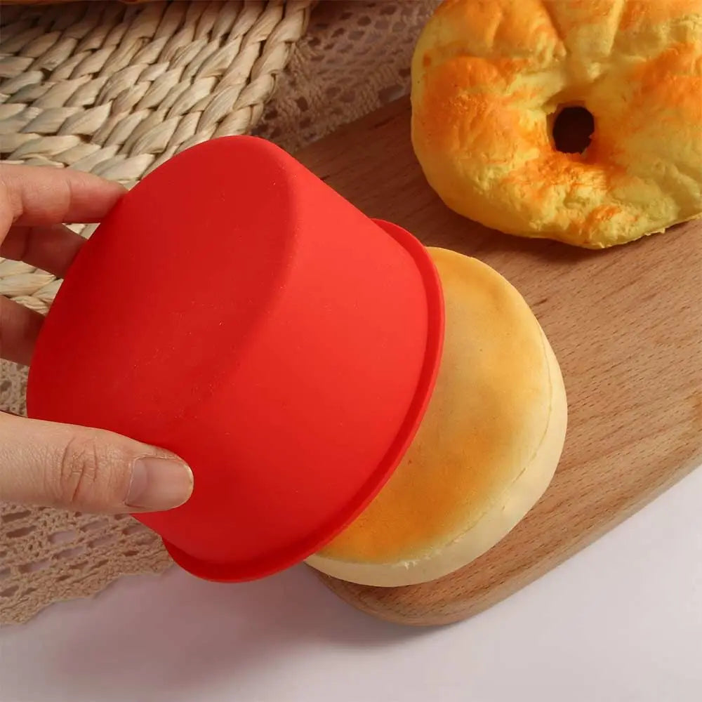 Round Reusable Mousse Dessert Baking Pan Dessert Making Pastry Cake Pan Baking Tools Bakeware Cake Mold