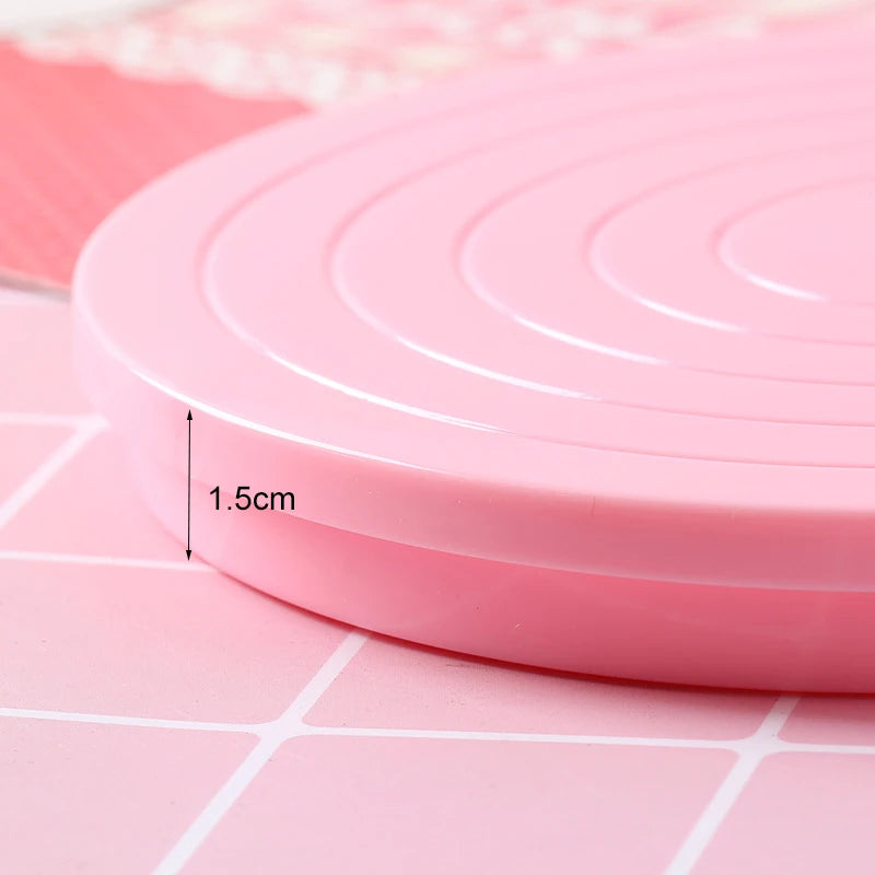 DIY Cake Rotary Table Mini Cookie Fondant Cake Turntable Revolving Platform Bakeware Baking Accessories пасха cozinha utensilios